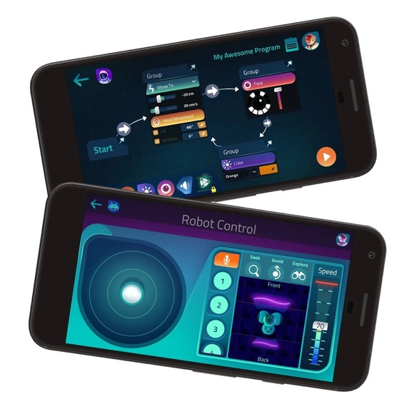 NEW Wonder Workshop Cue the CleverBot Coding Robot for Kids, Voice Activated - Picture 6 of 11